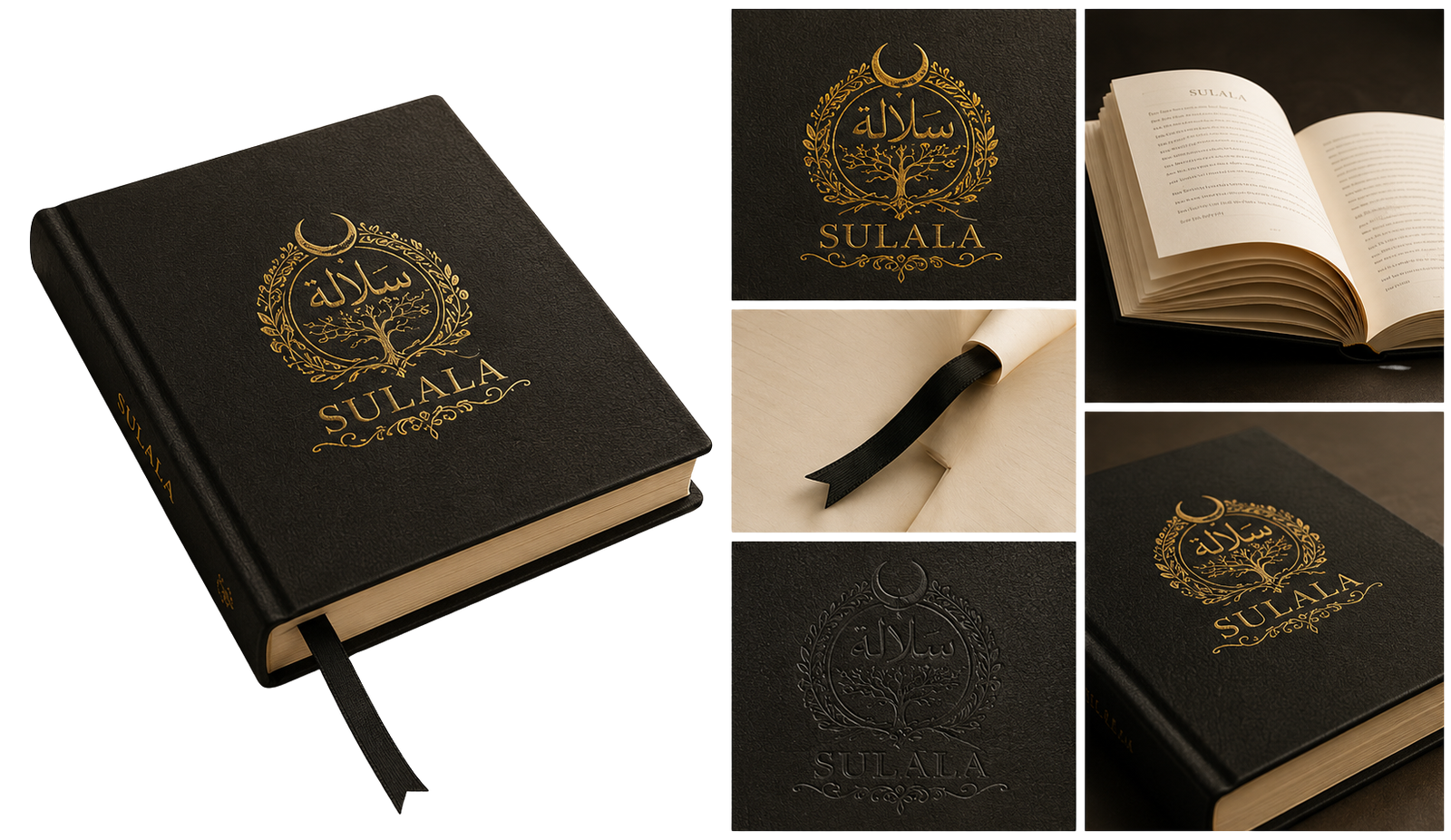 Sulala Product Features - Thread Sewn Spine Binding